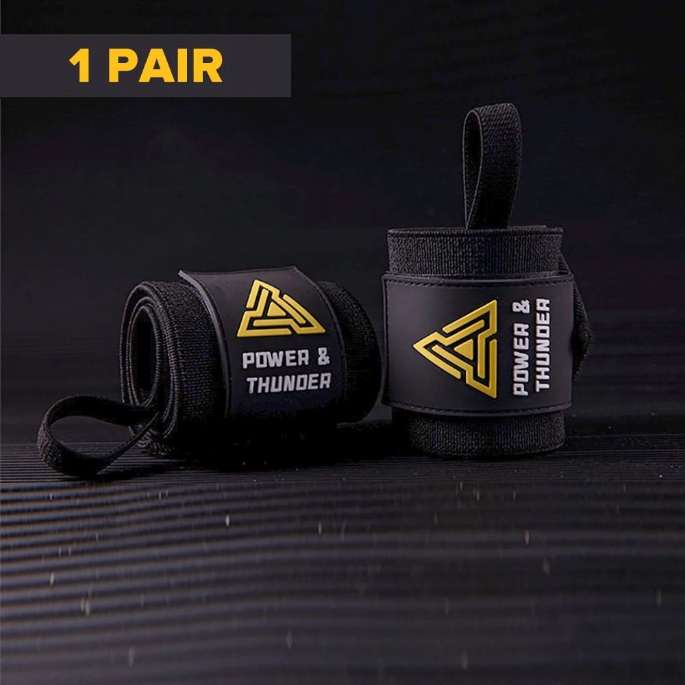 Premium Wrist Support Straps Gym Wrist Wraps For Weightlifting And Training 7