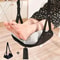 Adjustable Foot Hammock Travel Airplane Footrest Portable Leg Support Sling 0