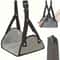 Adjustable Foot Hammock Travel Airplane Footrest Portable Leg Support Sling 9