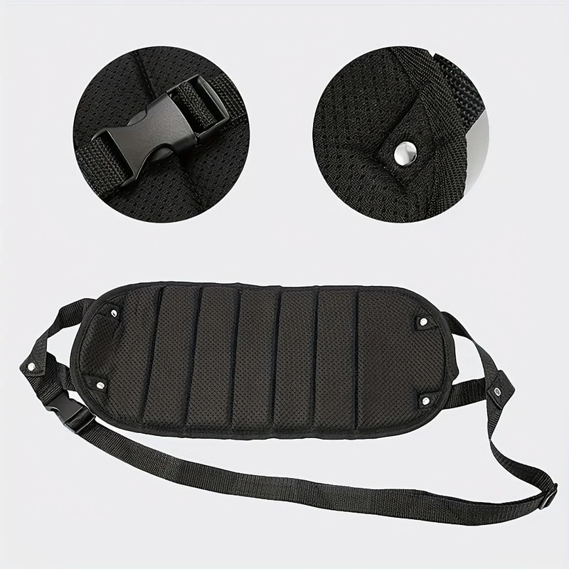Adjustable Foot Hammock Travel Airplane Footrest Portable Leg Support Sling 7