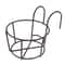 Iron Hanging Plant Holder Balcony Flower Pot Rack Railing Garden Plant Stand 1