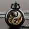 Retro Dragon Pocket Watch Quartz Vintage Antique Style Pendant Watch 0