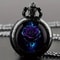 Retro Dragon Pocket Watch Quartz Vintage Antique Style Pendant Watch 2