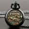 Retro Dragon Pocket Watch Quartz Vintage Antique Style Pendant Watch 11