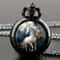 Retro Dragon Pocket Watch Quartz Vintage Antique Style Pendant Watch 7