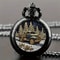 Retro Dragon Pocket Watch Quartz Vintage Antique Style Pendant Watch 1