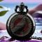 Colorful Pocket Watch Retro Quartz Flip Necklace Vintage Style Pendant Watch 1