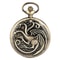 Vintage Dragon Pocket Watch Bronze Quartz Fantasy Necklace Timepiece 0
