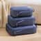 3 Piece Travel Packing Cubes Compressible Waterproof Luggage Organizer Set 4