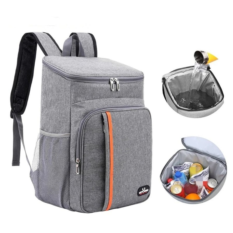 18L Insulated Lunch Bag Thermal Cooler Waterproof Portable Food Storage Bag 9