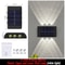 Outdoor Solar Wall Light Waterproof LED Up Down Garden Lighting Lamp 4