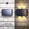 Outdoor Solar Wall Light Waterproof LED Up Down Garden Lighting Lamp 15