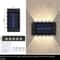 Outdoor Solar Wall Light Waterproof LED Up Down Garden Lighting Lamp 9