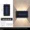 Outdoor Solar Wall Light Waterproof LED Up Down Garden Lighting Lamp 9