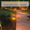 Solar Torch Lights Flickering Flame Waterproof Outdoor Garden Pathway Lights 5