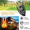 Solar Torch Lights Flickering Flame Waterproof Outdoor Garden Pathway Lights 8