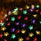 Solar Cherry Blossom String Lights Outdoor Waterproof Fairy Garden Party Lights 9