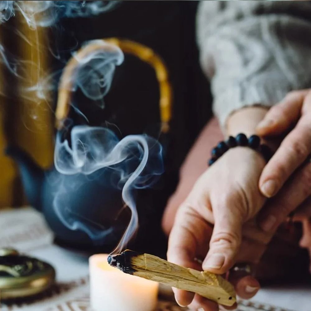 Palo Santo Sticks Natural Smudging Wood Incense Aromatherapy Sticks Set 8