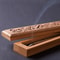 Bamboo Incense Burner Box Wooden Aromatherapy Incense Holder Storage Case 6
