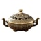 Mini Incense Burner Three Leg Decorative Metal Indoor Incense Holder 0
