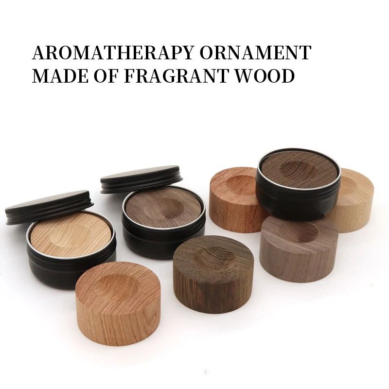 Natural Solid Wood Aroma Diffuser Passive Essential Oil Home Fragrance Decor 9