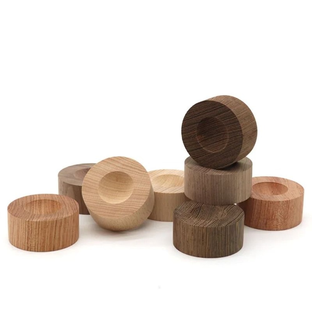 Natural Solid Wood Aroma Diffuser Passive Essential Oil Home Fragrance Decor 0