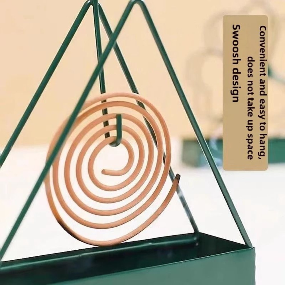 Mosquito Coil Holder Plastic Incense Burner Rack Indoor Outdoor Repellent Stand 7