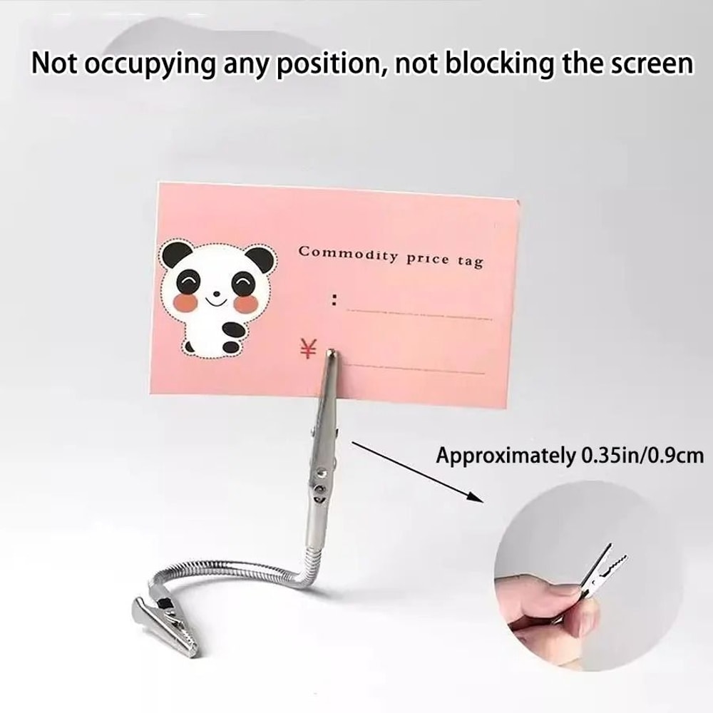 Flexible Double Head Metal Clip Mosquito Coil Holder And Incense Clip 1