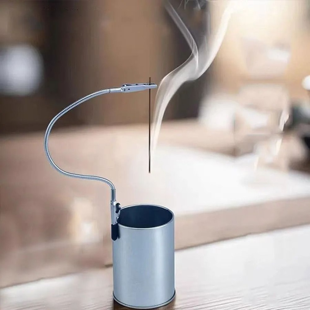 Flexible Double Head Metal Clip Mosquito Coil Holder And Incense Clip 2