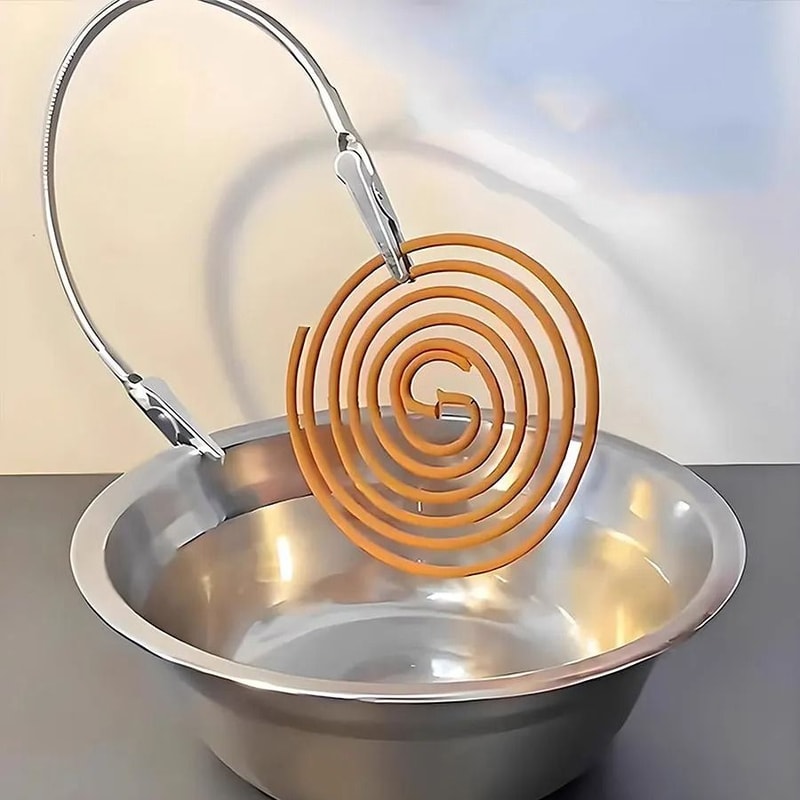 Flexible Double Head Metal Clip Mosquito Coil Holder And Incense Clip 5