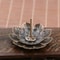 Lotus Alloy Incense Burner Stick And Coil Holder For Meditation Decor 3