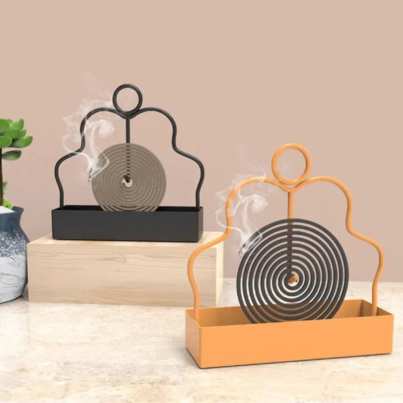 Iron Mosquito Coil Holder Rack For Safe Outdoor And Indoor Use 0