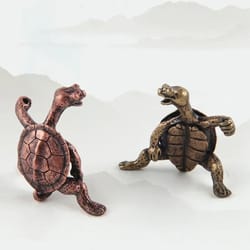 mini turtle incense holder metal animal stick incense burner decor