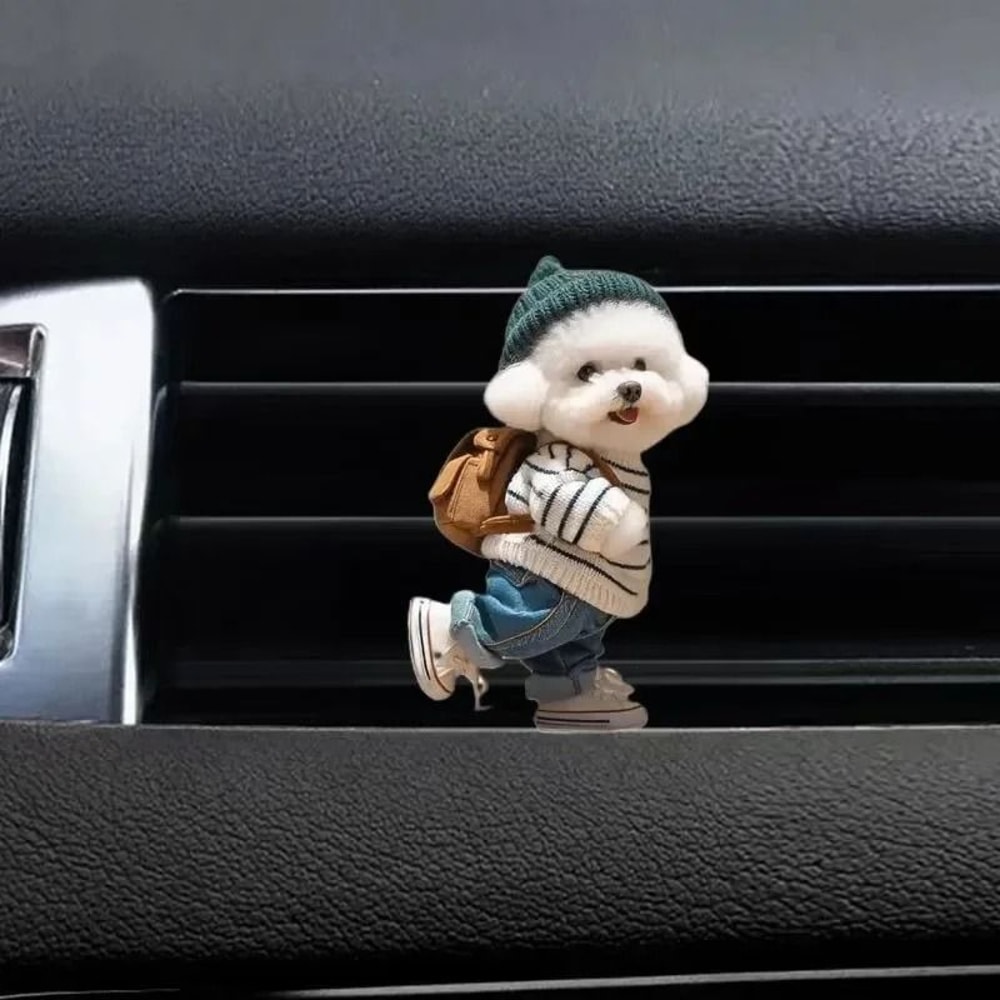 Cute Cat Car Air Freshener Vent Clip Aromatherapy Diffuser Decor 6