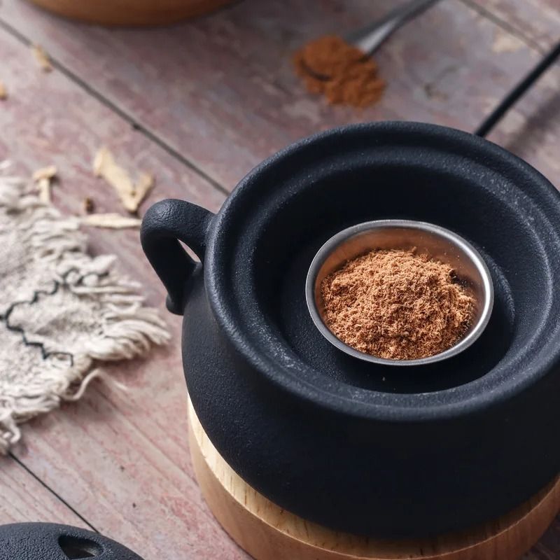 Ceramic Electric Incense Burner Plug In Timed Essential Oil Aroma Lamp 7