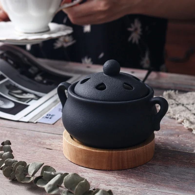 Ceramic Electric Incense Burner Plug In Timed Essential Oil Aroma Lamp 8