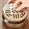 Stainless Steel Mosquito Coil Holder Tray With Spiral Cover Portable Rack 4
