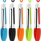 Silicone Kitchen Tongs Stainless Steel BBQ Cooking Tongs With Locking Handle 11
