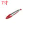 Silicone Kitchen Tongs Stainless Steel BBQ Cooking Tongs With Locking Handle 2