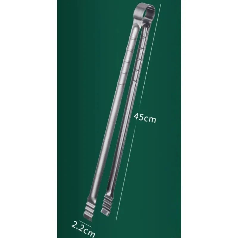 Extra Long BBQ Tongs Stainless Steel Grill Tongs For Outdoor Cooking 1