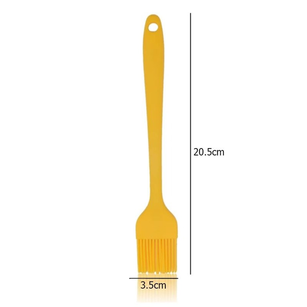 Silicone Basting Brush Heat Resistant BBQ Oil Brush For Cooking And Baking 2