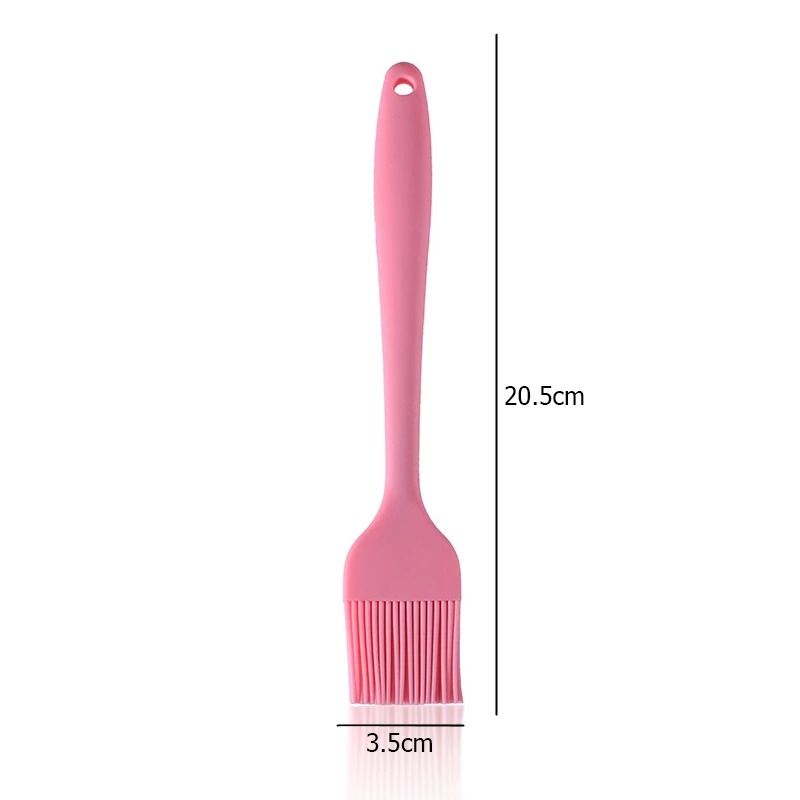 Silicone Basting Brush Heat Resistant BBQ Oil Brush For Cooking And Baking 3