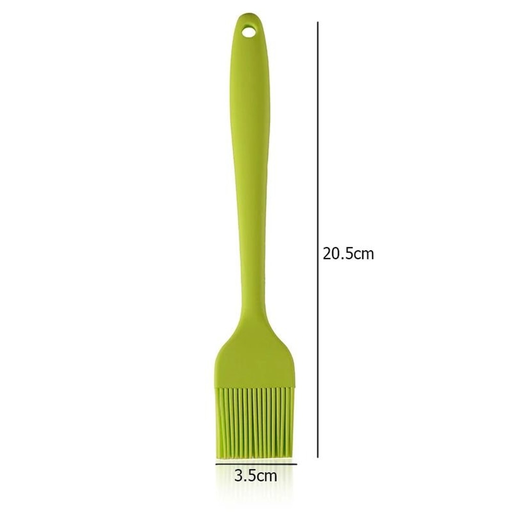 Silicone Basting Brush Heat Resistant BBQ Oil Brush For Cooking And Baking 6