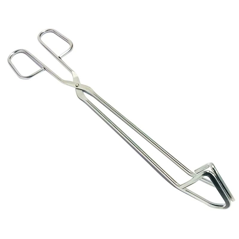 Stainless Steel BBQ Food Tongs Heat Resistant Grill Cooking Clip 1