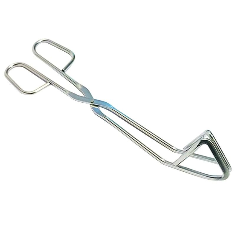 Stainless Steel BBQ Food Tongs Heat Resistant Grill Cooking Clip 4