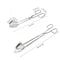 Stainless Steel BBQ Food Tongs Heat Resistant Grill Cooking Clip 3