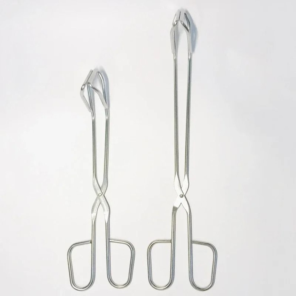 Stainless Steel BBQ Food Tongs Heat Resistant Grill Cooking Clip 6