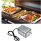 Electric BBQ Rotisserie Kit Stainless Steel Spit Roaster Motor For Outdoor Grilling 0