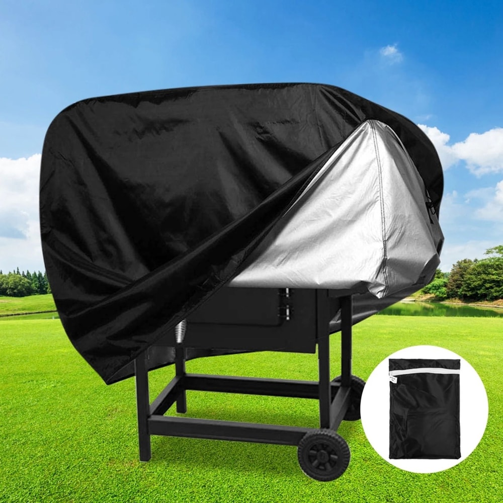 Waterproof BBQ Grill Cover UV Resistant Outdoor Barbecue Protector For Garden 6