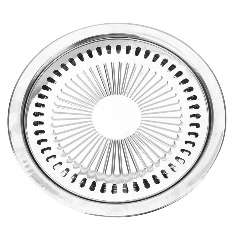 Smokeless Non Stick BBQ Grill Pan Indoor Stove Top Grill Plate 3